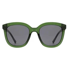 Billy Dark Green Transparent Sumglasses