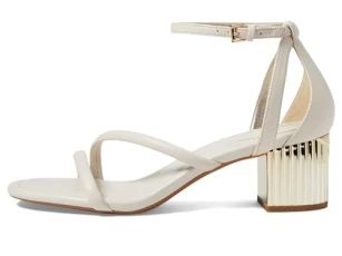 Porter Strappy Mid Sandal, Light Cream, 8 UK