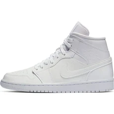 Scarpe Basse Sneakers Donna Bianco (WmnsAirJordan1Mid) White