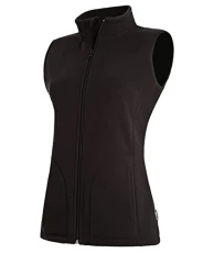 Active By  Womens Fleece Vest Black Opal M