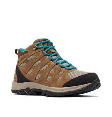 Women's Redmond 3 Mid WP waterproof mid rise hiking boots, Brown (Khaki II x Sea Level), 5.5 UK