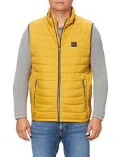 Men's 870100-89032 Down vest, yellow, 46