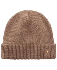 Ralph Lauren - Merino Wool Watch Cap - Honey Brown Heather