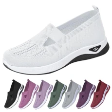 Shoes for Women UK Ladies Running Shoes Slip on Shoes for Women UK Slip on Trainers Women Wide fit C