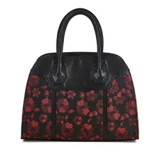 Women's Black Red Cancun Shoulder Bag