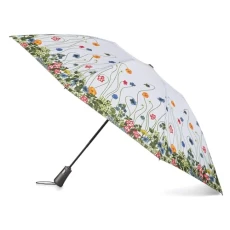 Recycled InBrella - Reverse Close Umbrella - Foldable Umbrella with Auto Close Technology, Enhanced 