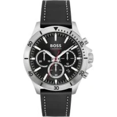 Sports Lux Black Chronograph Watch