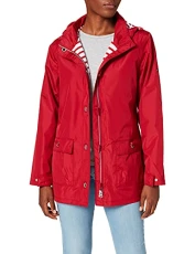 Women's Audierne Parka, Red (Ember), X-Large (Taille 44)