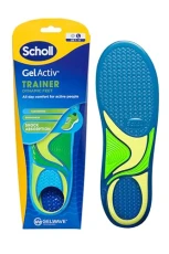 GelActiv Trainer Insoles for Men, All Day Comfort Running Shoe Insoles, Super Shock Absorptio