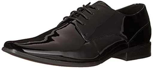 Men's Brodie Oxford Shoe Boots, Black Patent 967, 8 UK