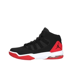 Men's Jordan Max Aura Basketball Shoes, Black Black Black Gym Red 023, 9 UK