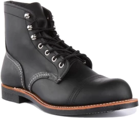 Iron Ranger 08084-0D Leather Mens Boots - Black - 41