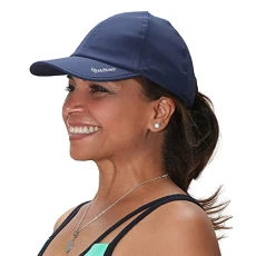 Women's Running Hat with UV Protection | UPF 50 Hats | Summer Hats for Women | Outdoor Hats - navy