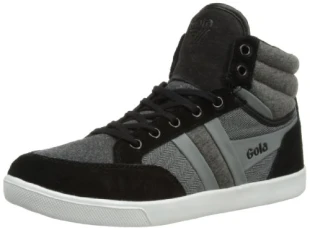 Mens Vicinity Patchwork High-Top CMA 595 Black/Grey 6 UK, 40 EU