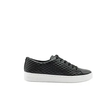 Women's Keaton LACE UP Sneaker, Black, 7.5 UK