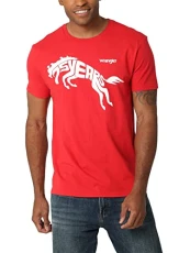 Men's 75th Anniversary T-Shirt, Red, Large