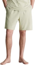 Men Pyjama Bottoms Short, Green (Moss Grey), L