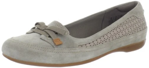 Earthkeepers Falmouth, Women's Ballet Flats, Warm Grey, 4 UK