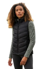 Turbine Womens Hybrid Padded Gilet - Lightweight Water-Resistant Isotherm Sleeveless Jacket with Poc