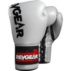 Revgear F1 Competitor Professional Boxing Fight Gloves Grey Black Grey 8oz