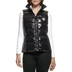 Women's Dp2v3110-blk-extra Small Down Vest, Black, XS/XL