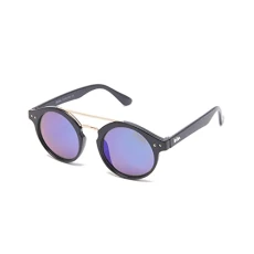 Kids Round Polarised Sunglasses Brown Lens (LCK113C02)