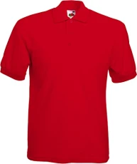 Men's 65/35 Polo Shirt, Red, Large