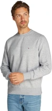 Men's FLAG LOGO SWEATSHIRT MW0MW32735 Pullover, Light Grey Heather, M