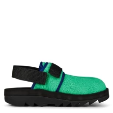 Mens Beatnik Cloggs Green/Cobalt 9 (43)