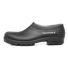 Protective Footwear Dunlop MonoColour Wellie shoe, Safety Clogs Unisex Adults, Black (Black),