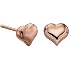 Emily Rose Gold Heart Earrings