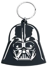 , RK38341C,  - Darth Vader Rubber Keychain, Multi-Color, 4.5 x 6cm