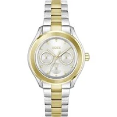 Lida Chrono Gold Bezel Watch