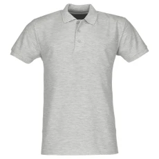 Men's 65/35 Polo Shirt, Heather Grey, Large