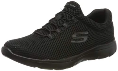 Women's Summits Sneaker, BLACK, 7 UK