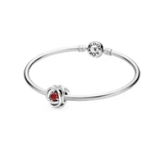 July Birthstone Eternity Circle Bangle Gift Set