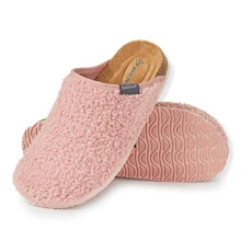 Ladies Mule Slippers DUN 99 (5 UK, Pink)