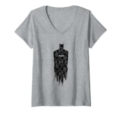 Batman Brushed V-Neck T-Shirt