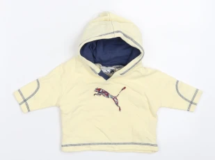 Boys Yellow   Pullover Jumper Size 0-3 Months