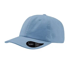 Dad Hat Strapback Cap Base (One Size - Light Blue)