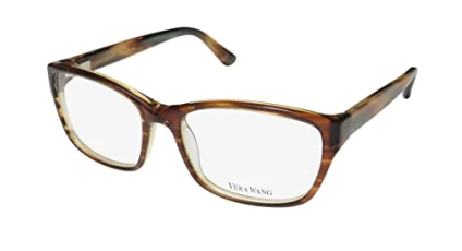 Women's Jacquette Eyeglasses Brown Size: 52-16-135 B36