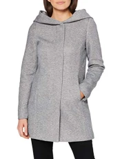 Women's Vmverodona Ls Jacket Noos, Grey (Light Grey Melange Light Grey Melange), XL UK