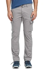 Men's Squam Lake Steel Grey Cargo Pants (40X32, Straight Fit)