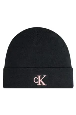 Women's MONOGRAM EMBRO BEANIE K60K612319, Black (Black/Dusty Rose), OS